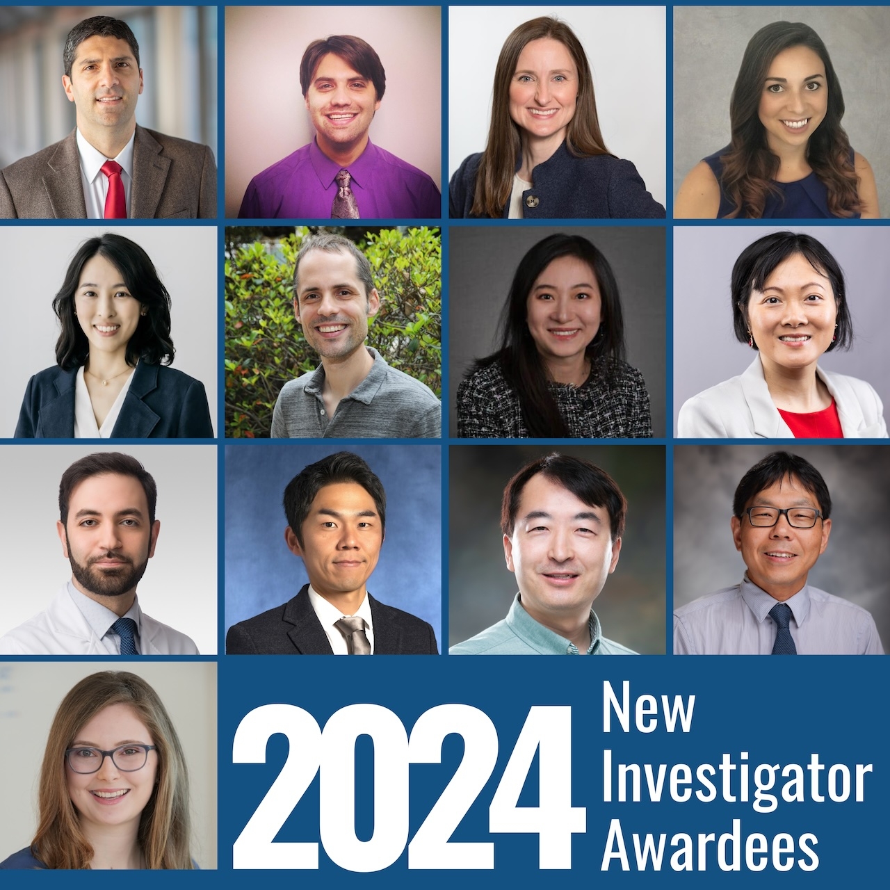 2024 New Investigator Award Winners 2024 New Investigator Award Winners